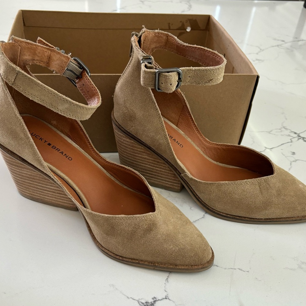 Lucky Brand shoes.